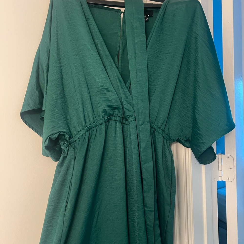 Olia Green Romper
